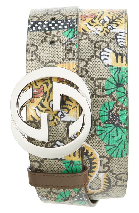 gucci tiger belt